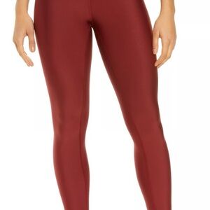NWOT ALO Yoga Airlift Burgundy Leggings